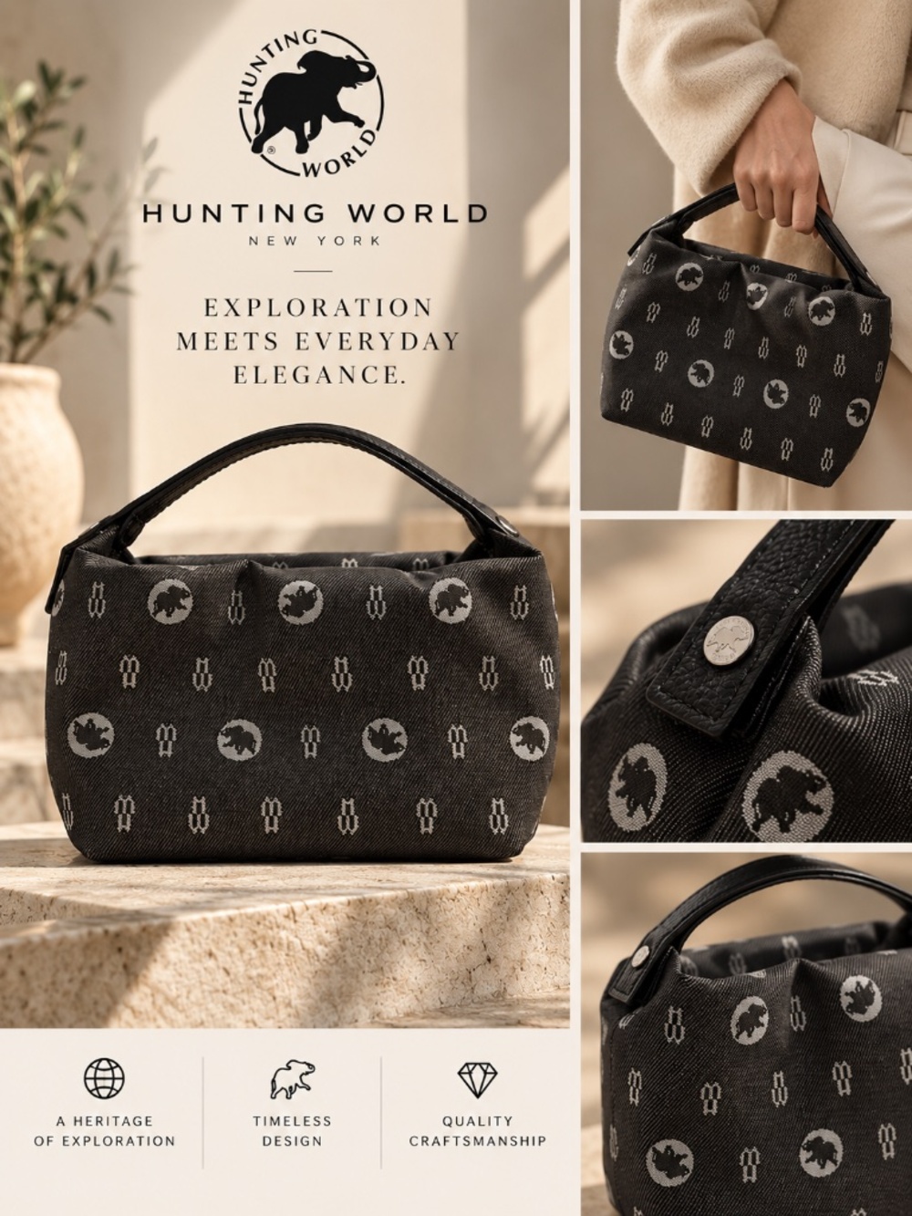 Hunting World Small Clutch